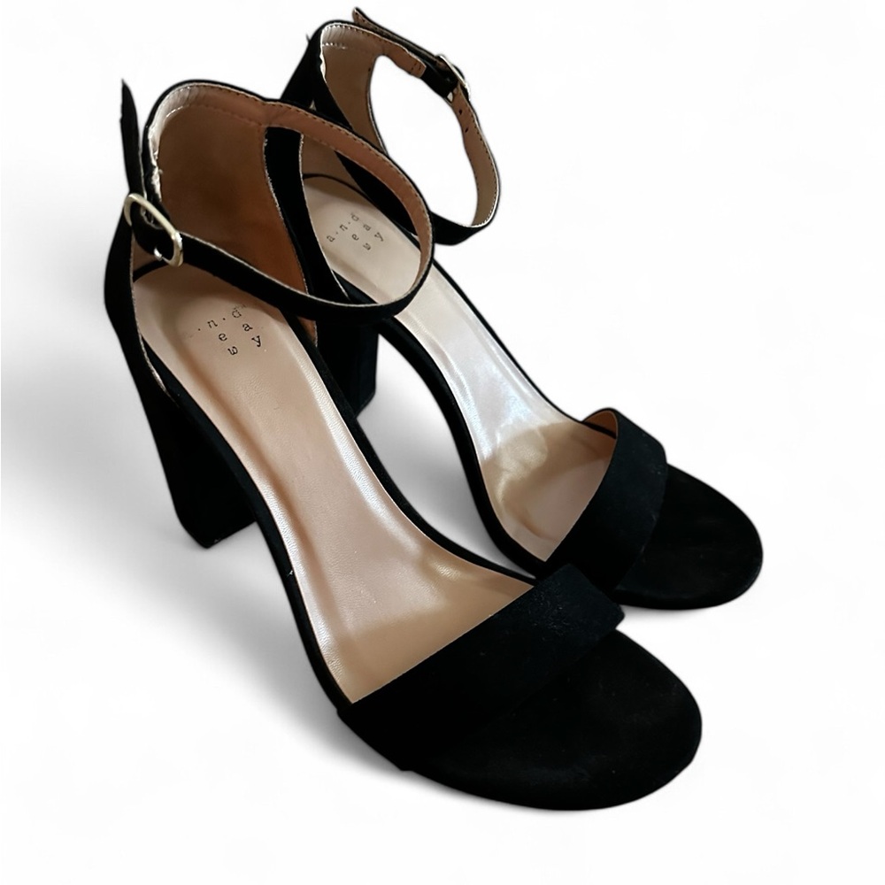 Black heels